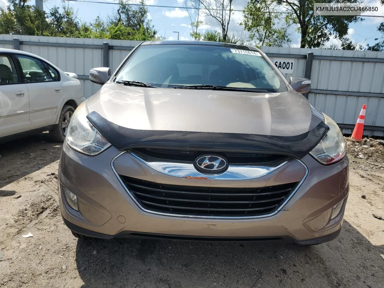 2012 Hyundai Tucson Gls VIN: KM8JU3AC2CU466850 Lot: 73716614