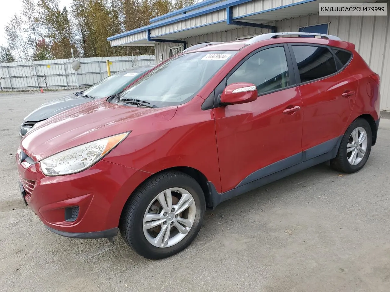 2012 Hyundai Tucson Gls VIN: KM8JUCAC2CU479999 Lot: 74369804