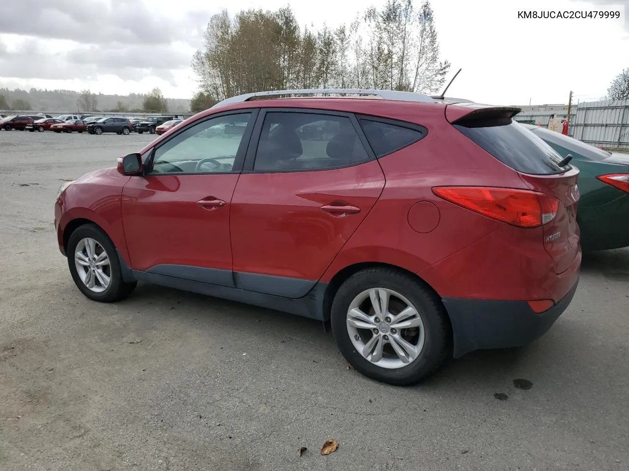 2012 Hyundai Tucson Gls VIN: KM8JUCAC2CU479999 Lot: 74369804