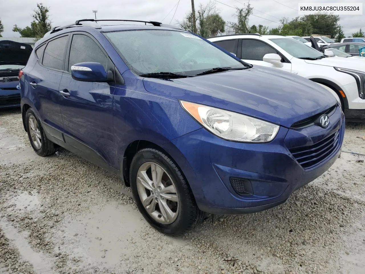 KM8JU3AC8CU355204 2012 Hyundai Tucson Gls