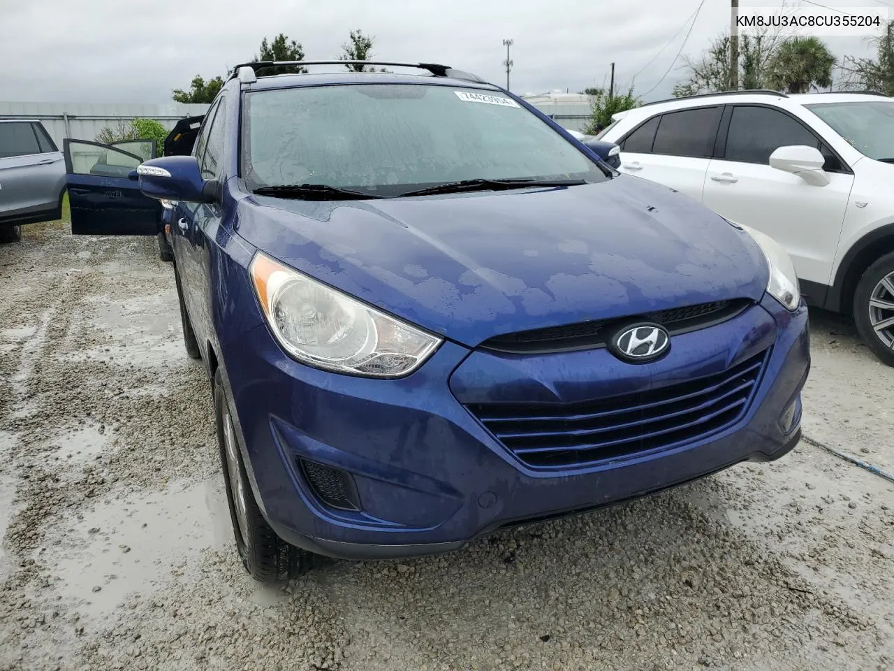 KM8JU3AC8CU355204 2012 Hyundai Tucson Gls