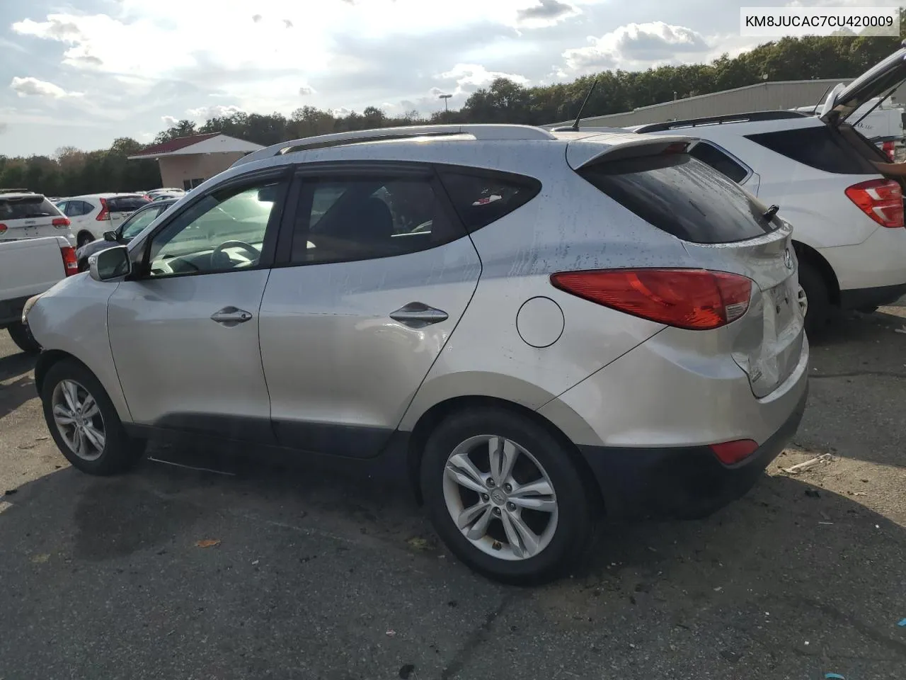 2012 Hyundai Tucson Gls VIN: KM8JUCAC7CU420009 Lot: 74556284