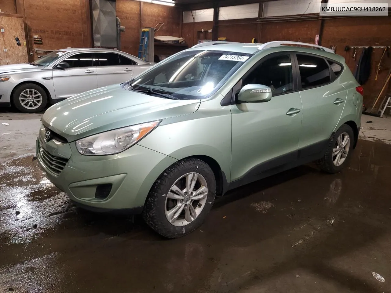 2012 Hyundai Tucson Gls VIN: KM8JUCAC9CU418262 Lot: 74713264