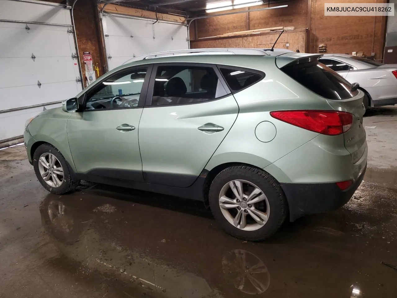 2012 Hyundai Tucson Gls VIN: KM8JUCAC9CU418262 Lot: 74713264