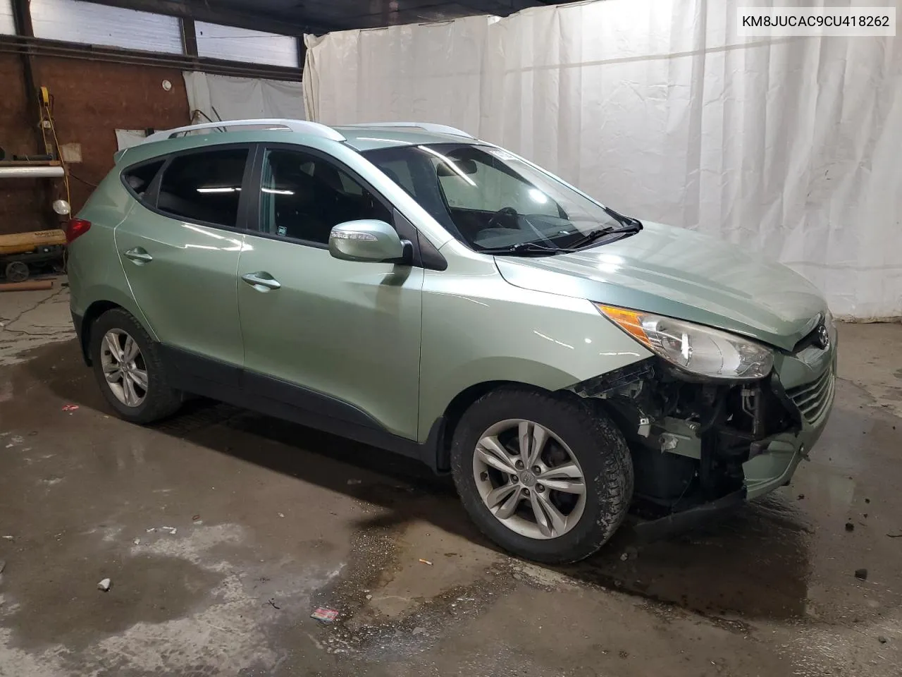 2012 Hyundai Tucson Gls VIN: KM8JUCAC9CU418262 Lot: 74713264