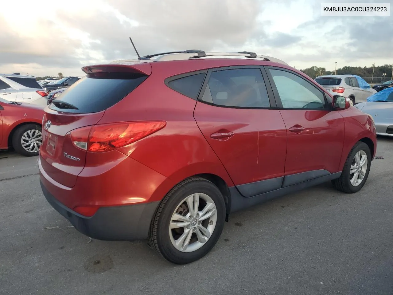 2012 Hyundai Tucson Gls VIN: KM8JU3AC0CU324223 Lot: 74896544