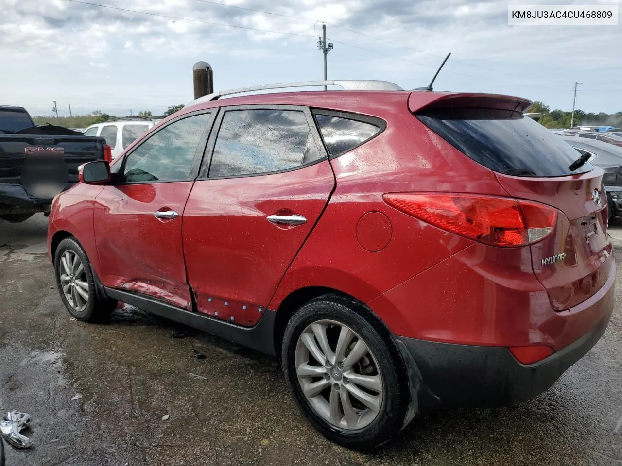 2012 Hyundai Tucson Gls VIN: KM8JU3AC4CU468809 Lot: 75462884