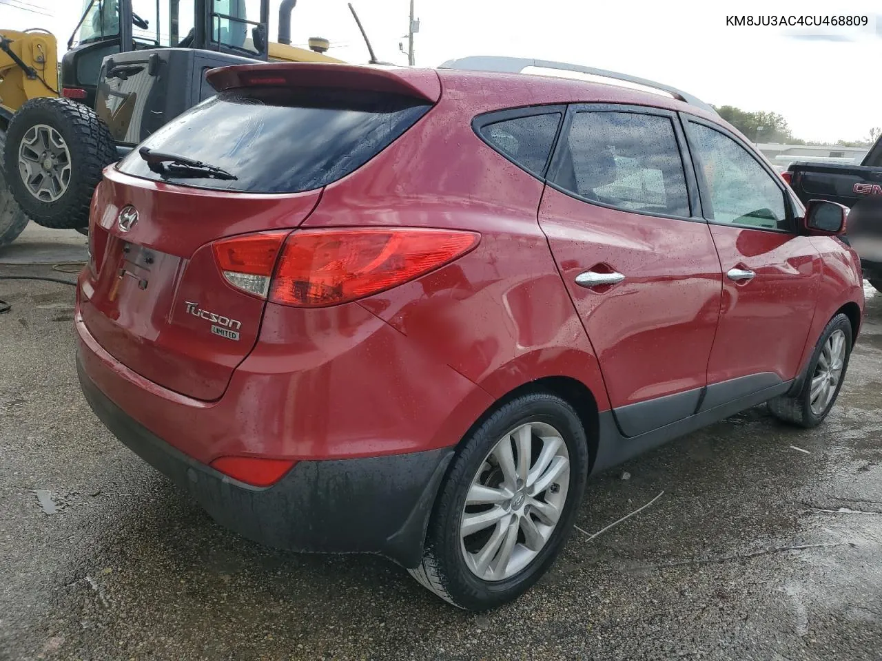 2012 Hyundai Tucson Gls VIN: KM8JU3AC4CU468809 Lot: 75462884