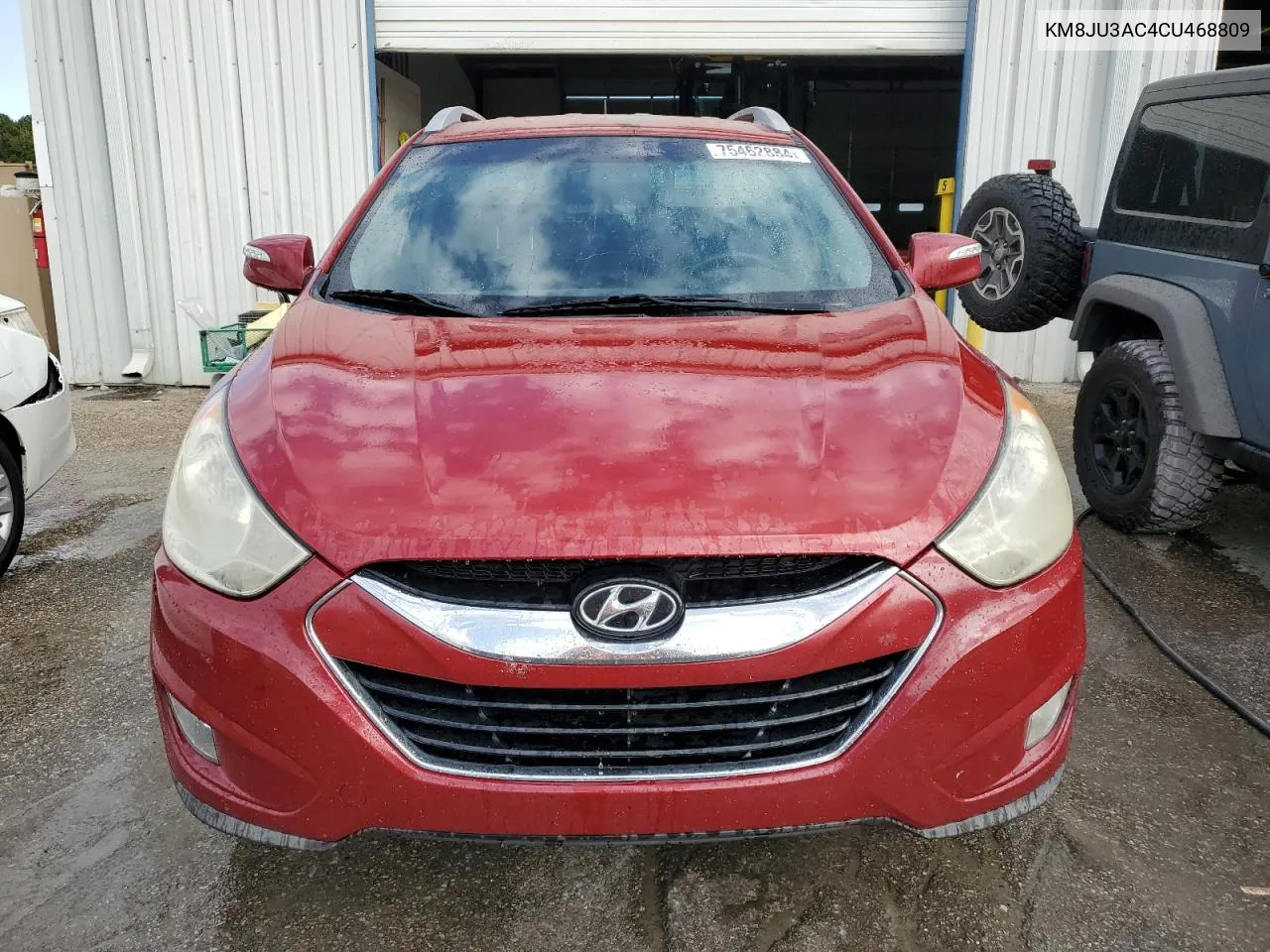 2012 Hyundai Tucson Gls VIN: KM8JU3AC4CU468809 Lot: 75462884