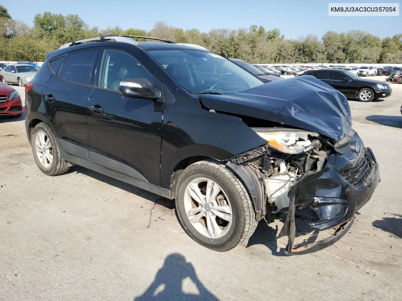 KM8JU3AC3CU357054 2012 Hyundai Tucson Gls