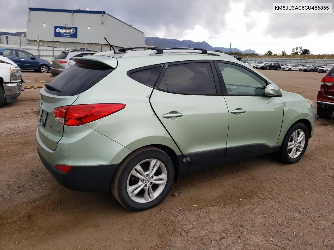 2012 Hyundai Tucson Gls VIN: KM8JU3AC6CU456855 Lot: 75655044