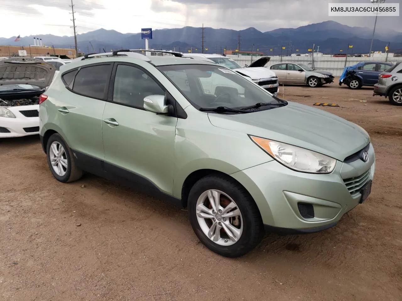 2012 Hyundai Tucson Gls VIN: KM8JU3AC6CU456855 Lot: 75655044