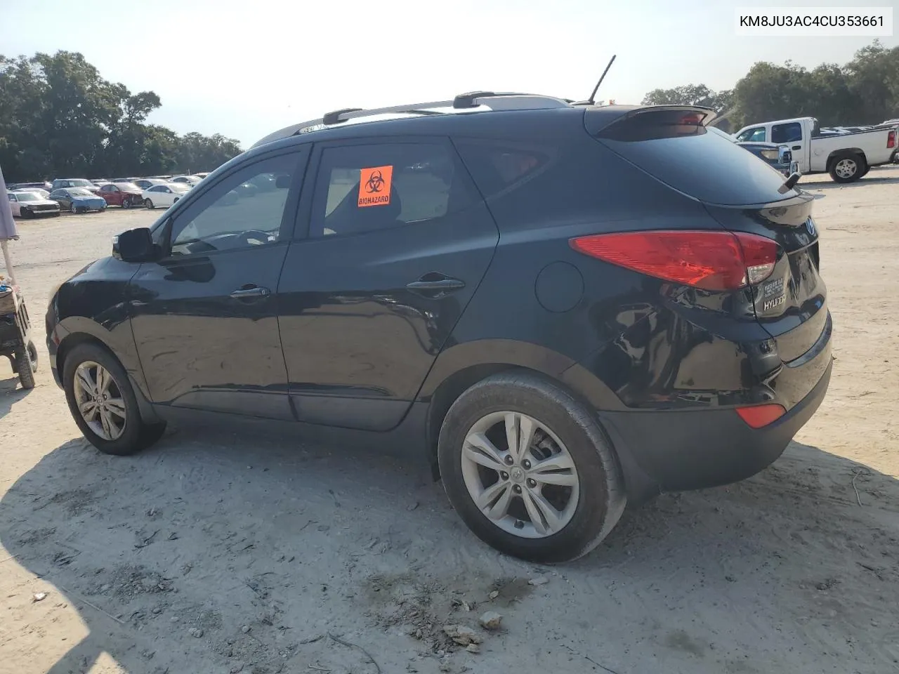 2012 Hyundai Tucson Gls VIN: KM8JU3AC4CU353661 Lot: 76024444