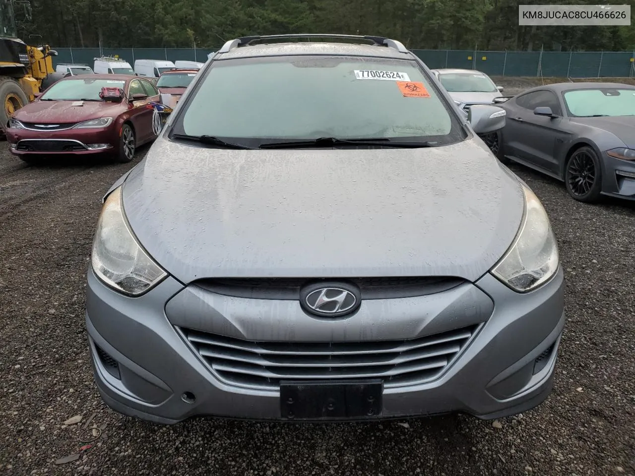 2012 Hyundai Tucson Gls VIN: KM8JUCAC8CU466626 Lot: 77002624