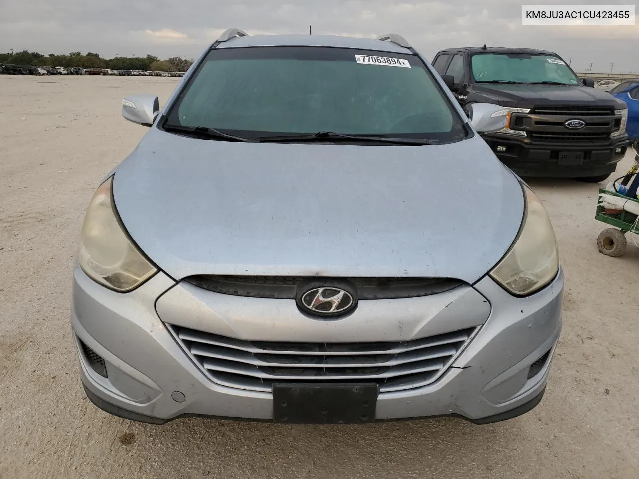 2012 Hyundai Tucson Gls VIN: KM8JU3AC1CU423455 Lot: 77063894