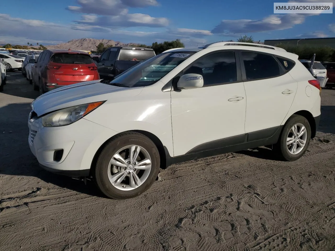 2012 Hyundai Tucson Gls VIN: KM8JU3AC9CU388289 Lot: 77150264