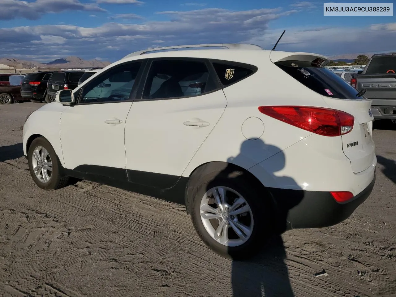 2012 Hyundai Tucson Gls VIN: KM8JU3AC9CU388289 Lot: 77150264