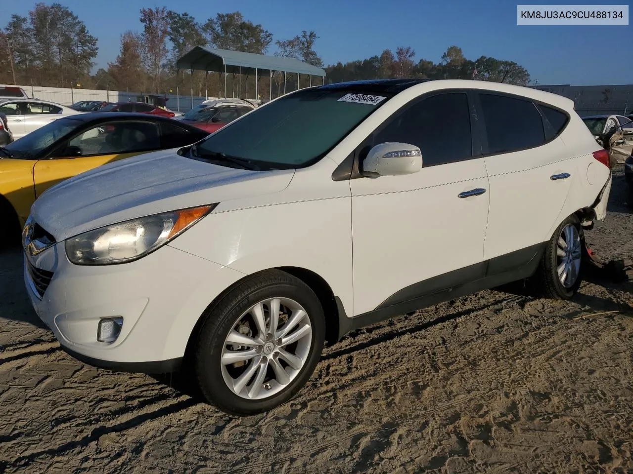 2012 Hyundai Tucson Gls VIN: KM8JU3AC9CU488134 Lot: 77598464