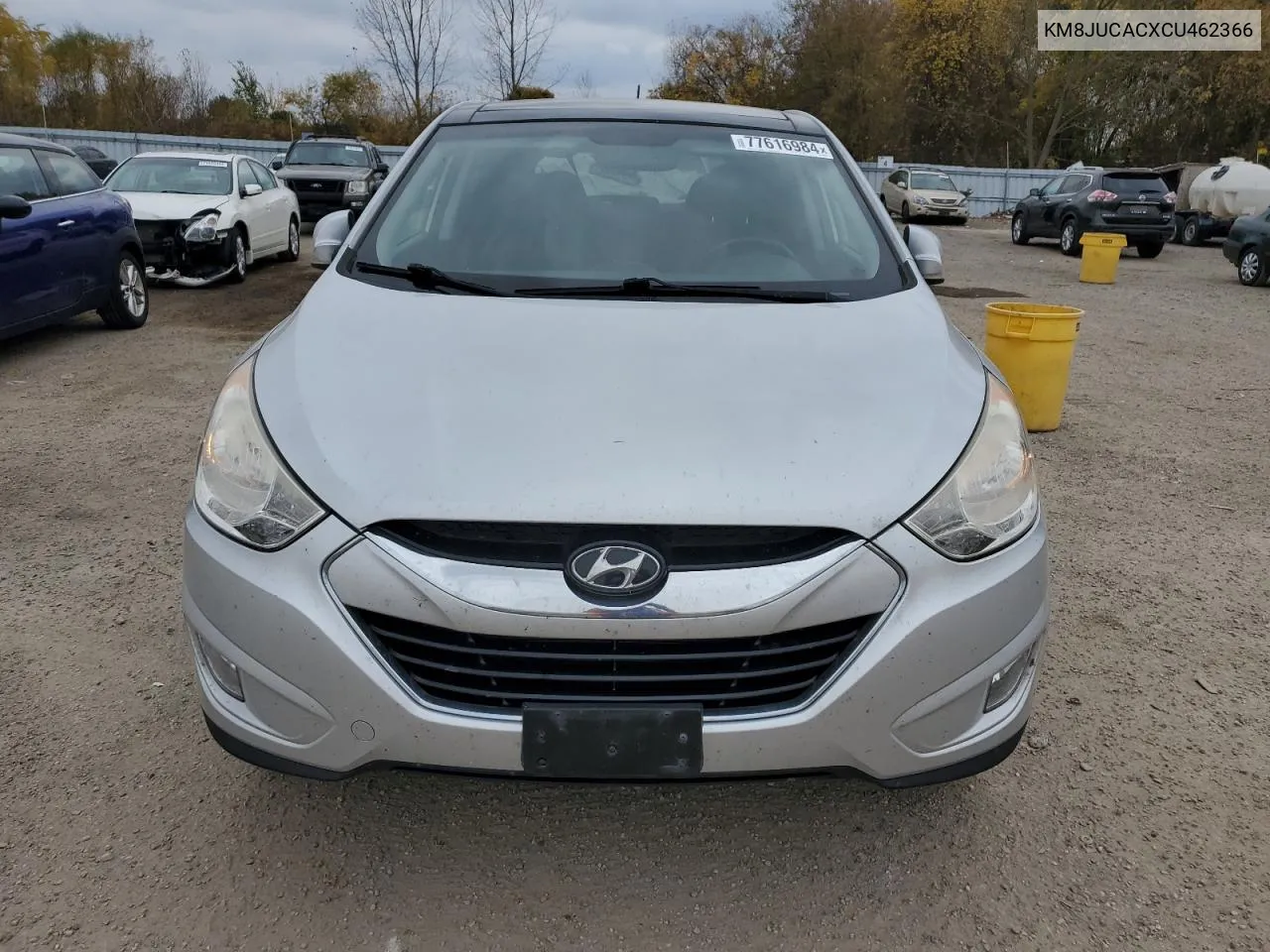 2012 Hyundai Tucson Gls VIN: KM8JUCACXCU462366 Lot: 77616984