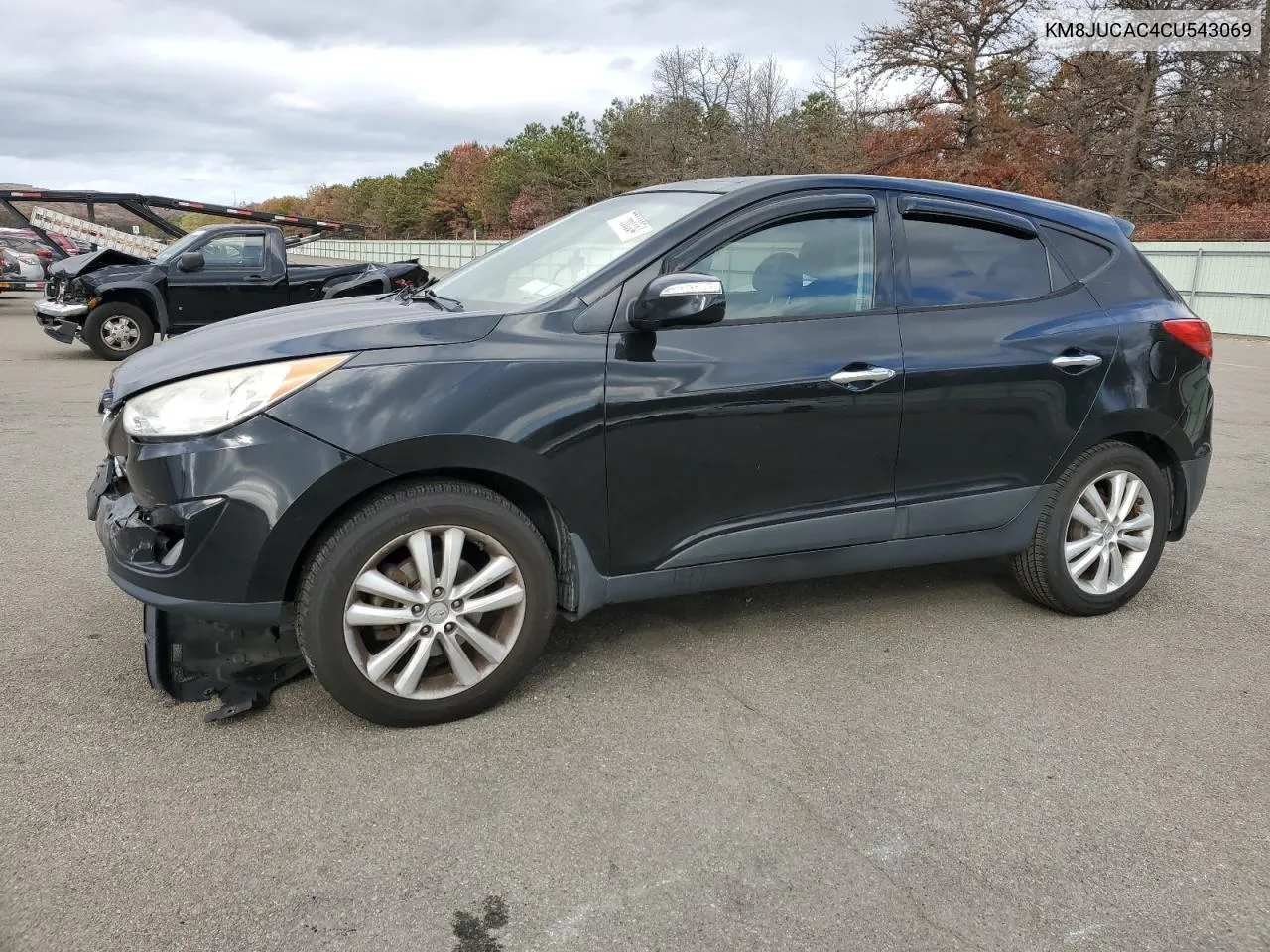 2012 Hyundai Tucson Gls VIN: KM8JUCAC4CU543069 Lot: 77668354