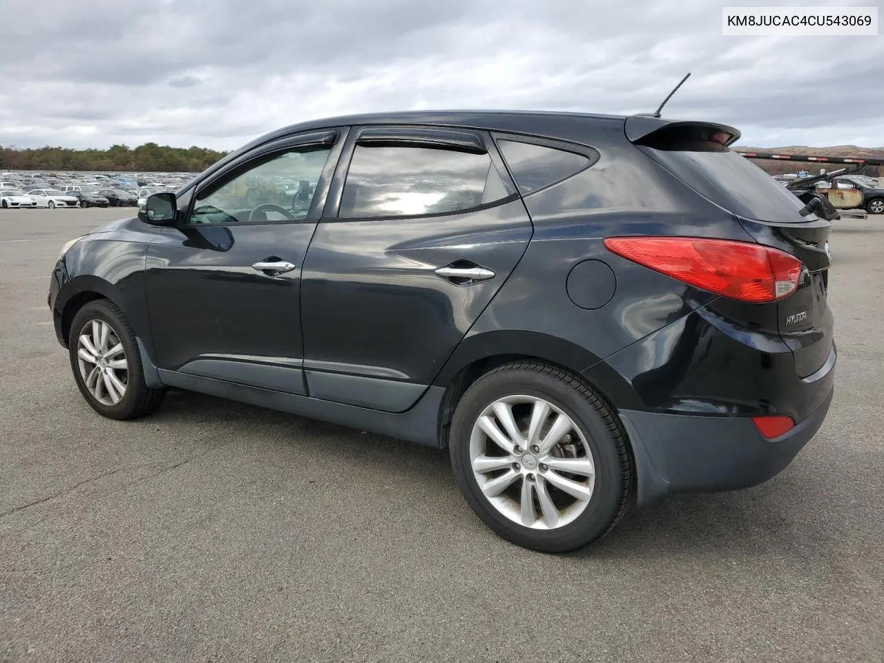 2012 Hyundai Tucson Gls VIN: KM8JUCAC4CU543069 Lot: 77668354