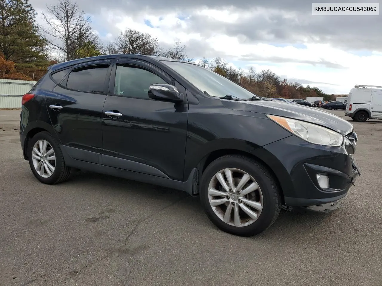 2012 Hyundai Tucson Gls VIN: KM8JUCAC4CU543069 Lot: 77668354