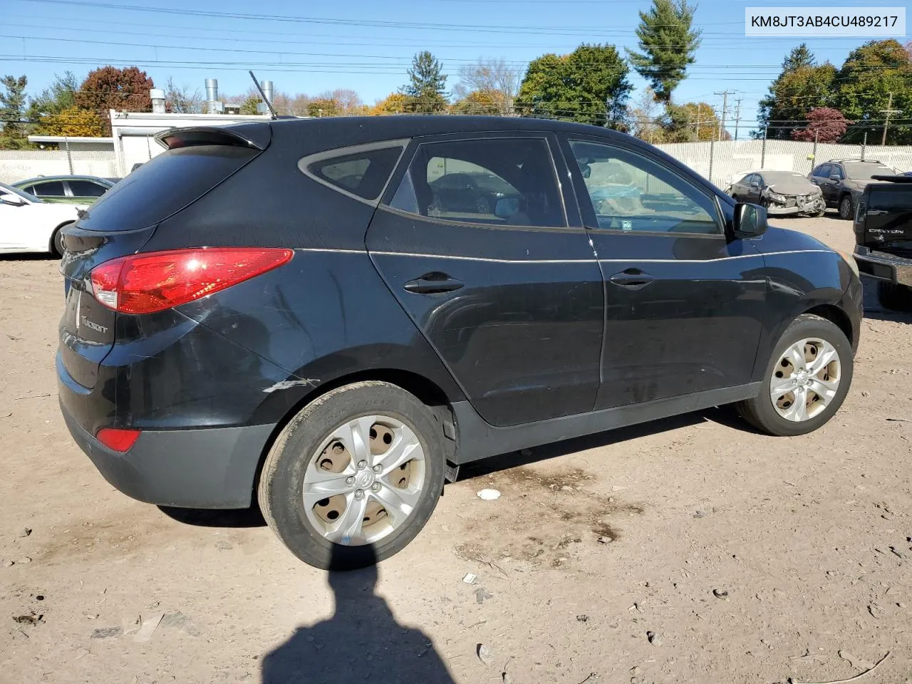 2012 Hyundai Tucson Gl VIN: KM8JT3AB4CU489217 Lot: 77785244