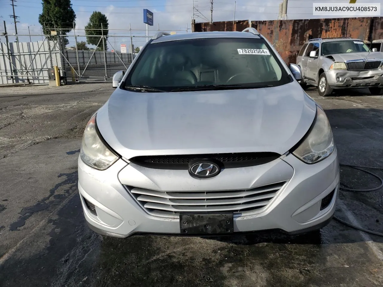 2012 Hyundai Tucson Gls VIN: KM8JU3AC9CU408573 Lot: 78202504