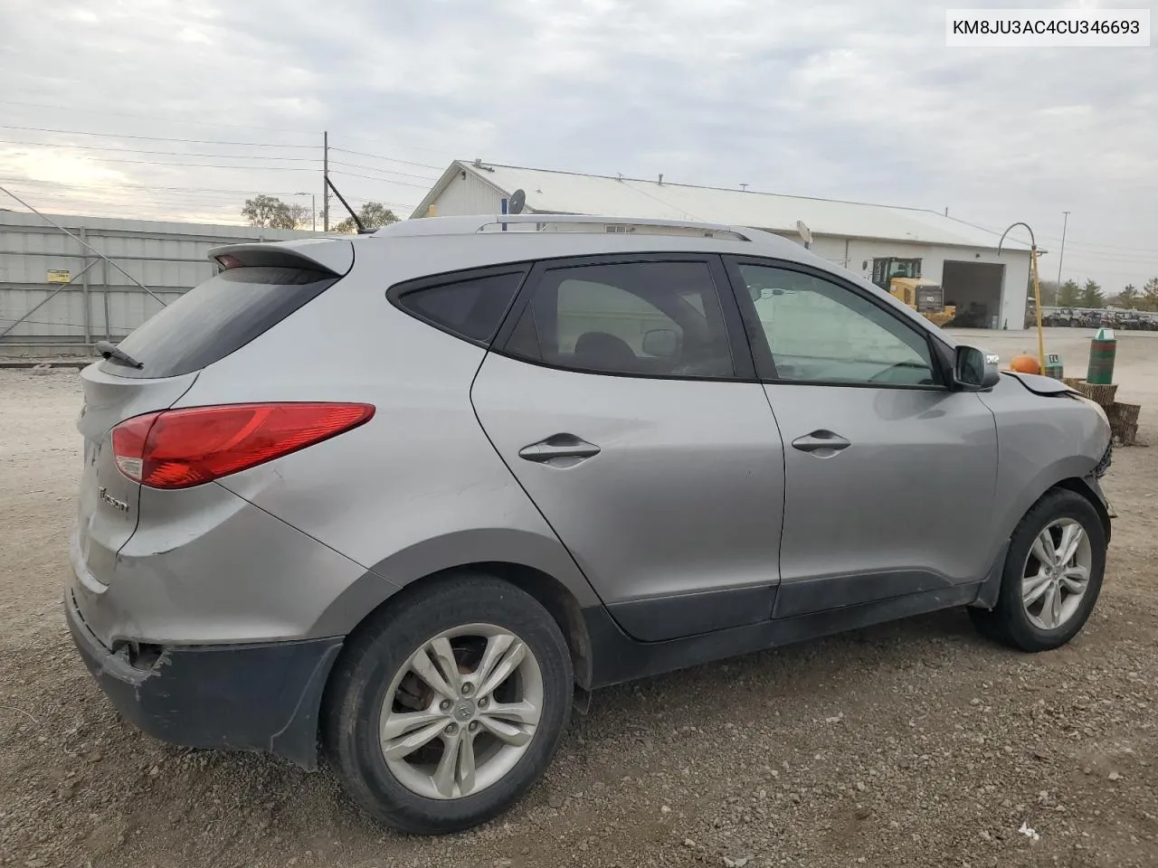 2012 Hyundai Tucson Gls VIN: KM8JU3AC4CU346693 Lot: 78300074