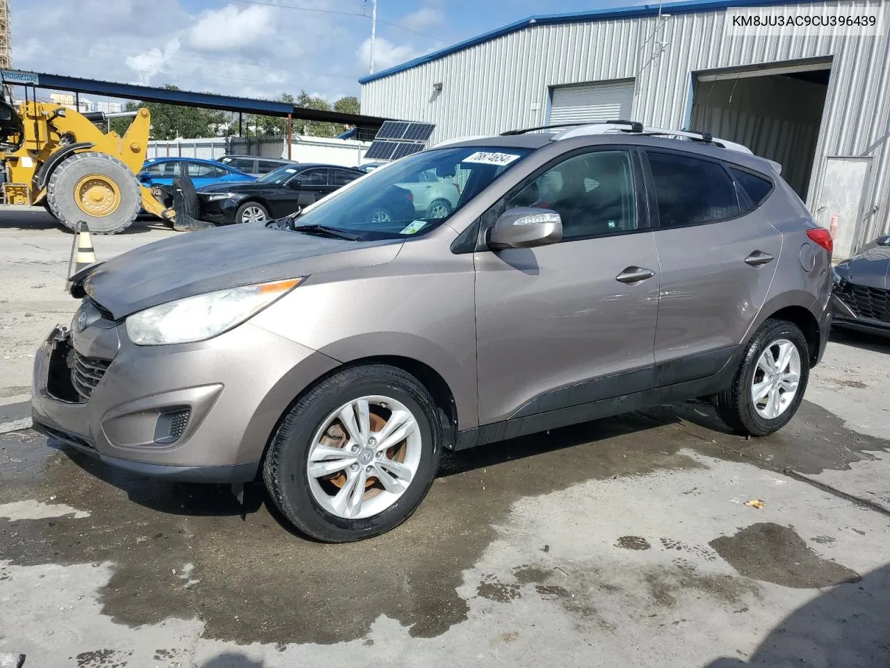 2012 Hyundai Tucson Gls VIN: KM8JU3AC9CU396439 Lot: 78874654