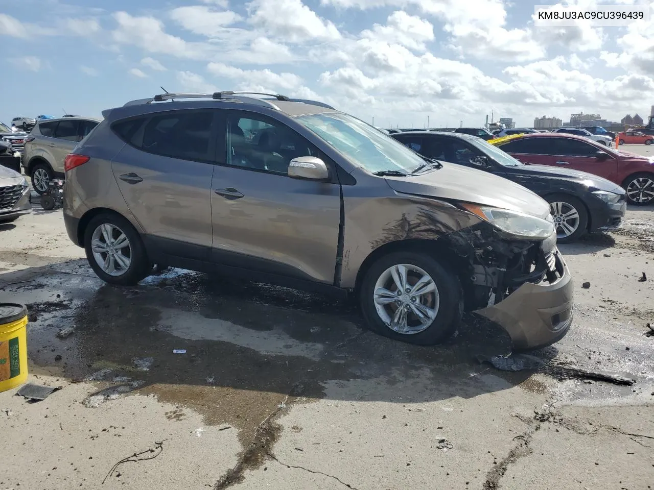 2012 Hyundai Tucson Gls VIN: KM8JU3AC9CU396439 Lot: 78874654