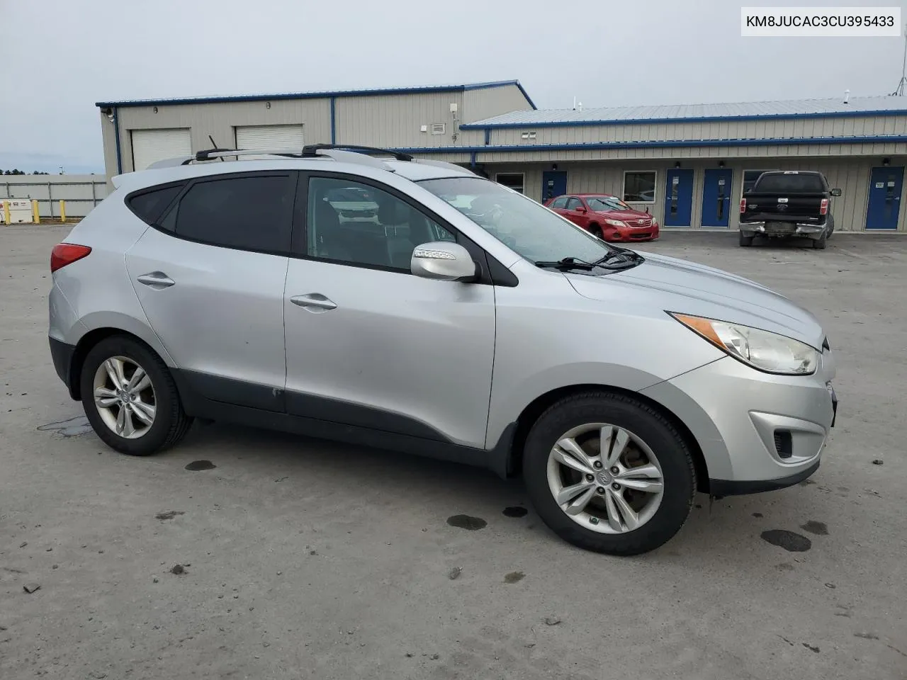 2012 Hyundai Tucson Gls VIN: KM8JUCAC3CU395433 Lot: 79023684