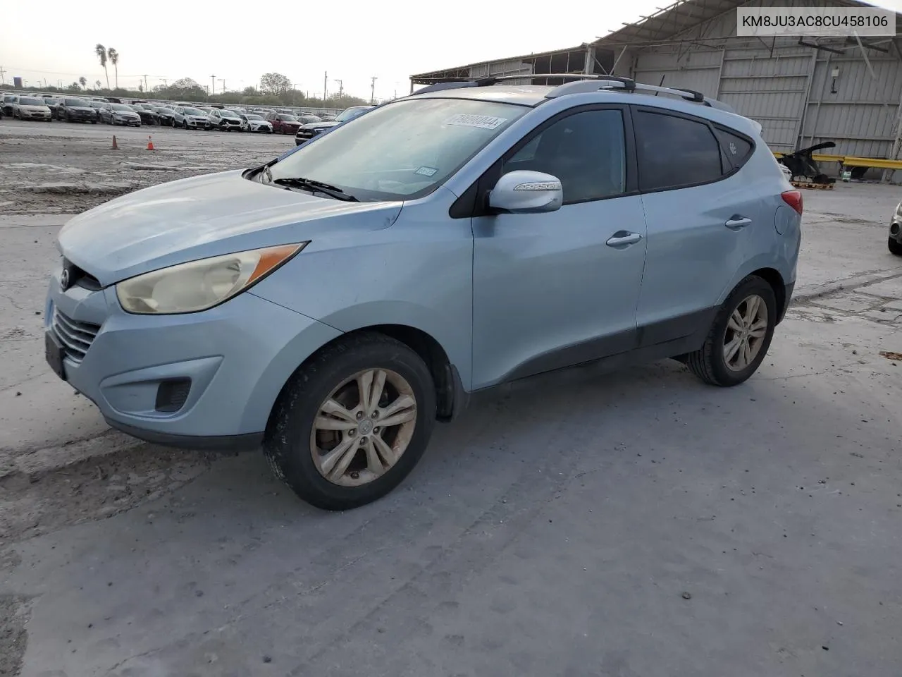 2012 Hyundai Tucson Gls VIN: KM8JU3AC8CU458106 Lot: 79090044