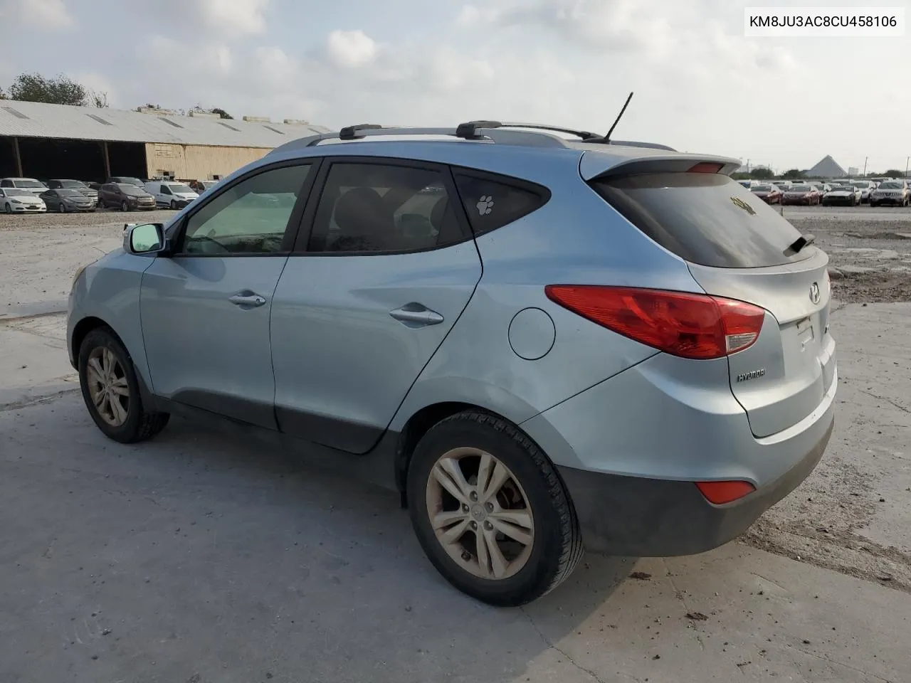 2012 Hyundai Tucson Gls VIN: KM8JU3AC8CU458106 Lot: 79090044