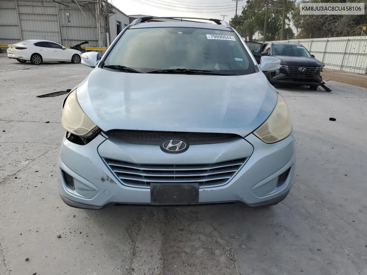 2012 Hyundai Tucson Gls VIN: KM8JU3AC8CU458106 Lot: 79090044