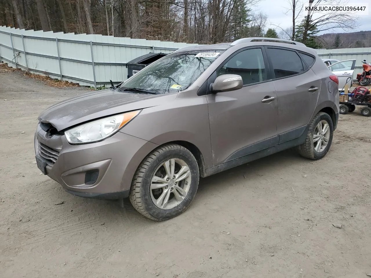 2012 Hyundai Tucson Gls VIN: KM8JUCAC8CU396447 Lot: 79158434