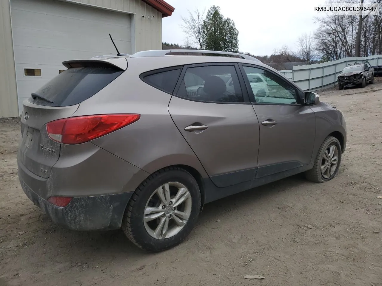 2012 Hyundai Tucson Gls VIN: KM8JUCAC8CU396447 Lot: 79158434