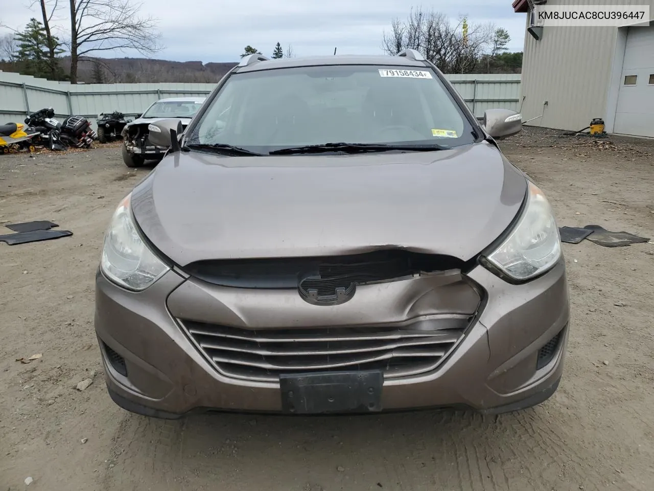 2012 Hyundai Tucson Gls VIN: KM8JUCAC8CU396447 Lot: 79158434