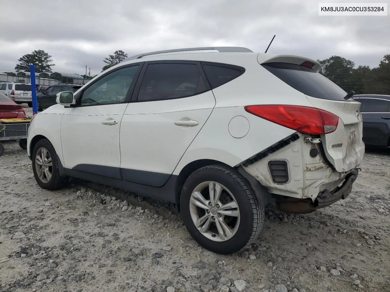 2012 Hyundai Tucson Gls VIN: KM8JU3AC0CU353284 Lot: 79543194