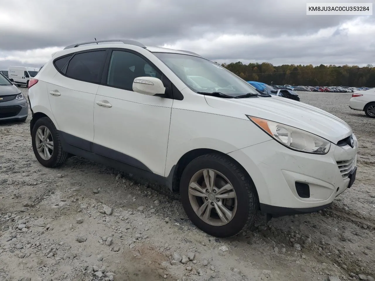 2012 Hyundai Tucson Gls VIN: KM8JU3AC0CU353284 Lot: 79543194