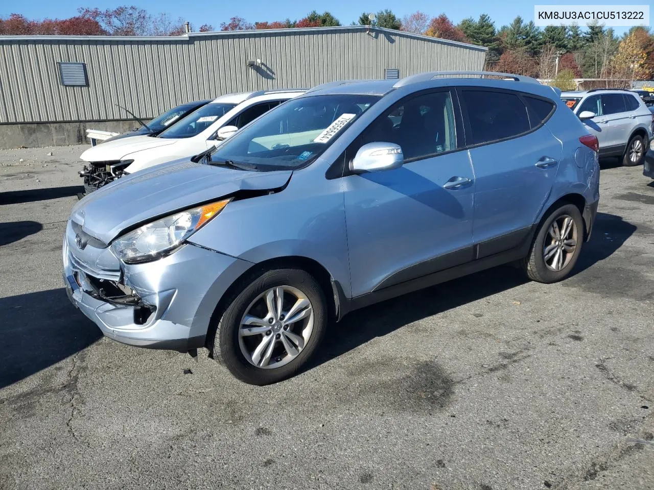 2012 Hyundai Tucson Gls VIN: KM8JU3AC1CU513222 Lot: 79556644