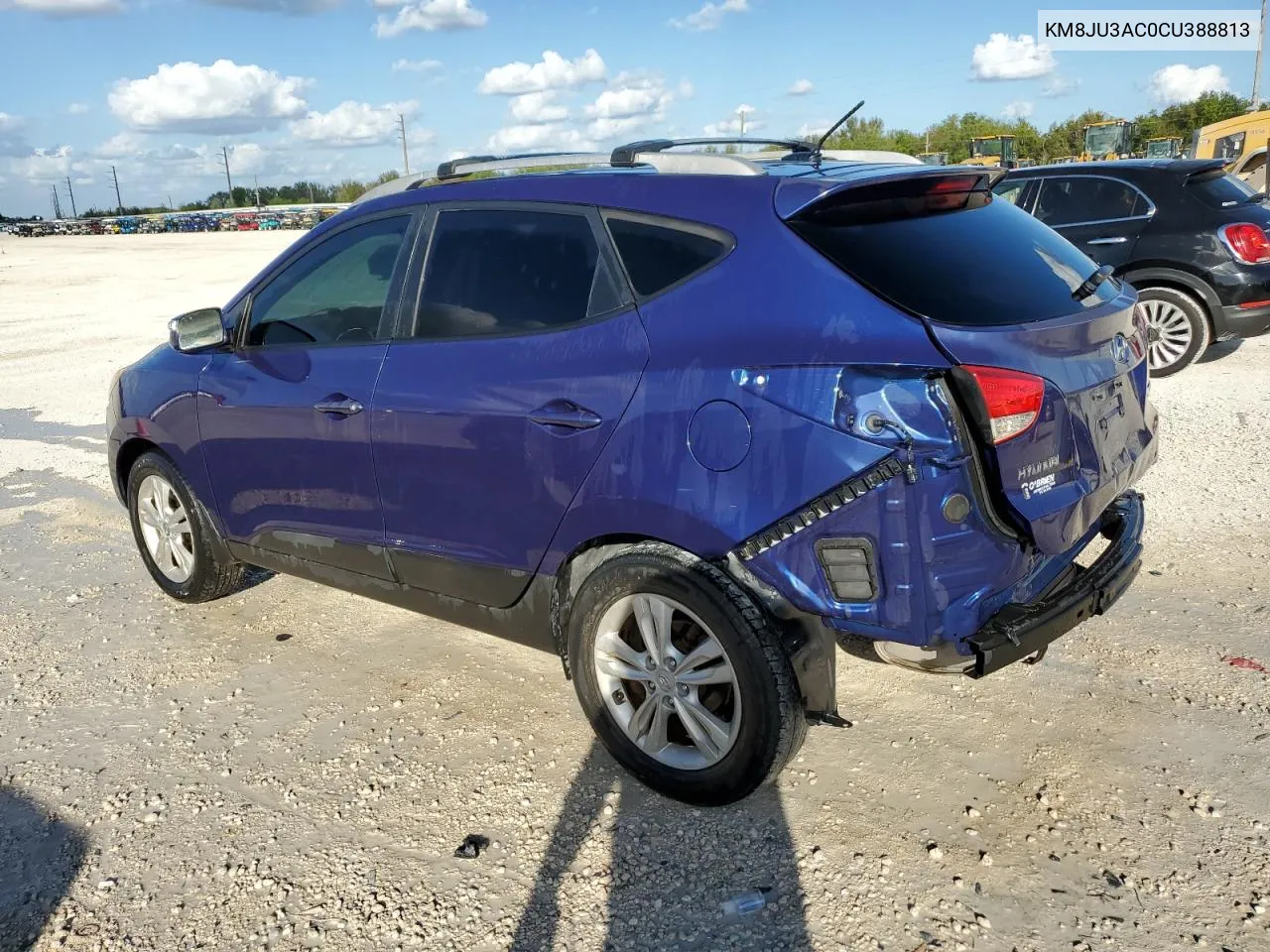 2012 Hyundai Tucson Gls VIN: KM8JU3AC0CU388813 Lot: 80419434