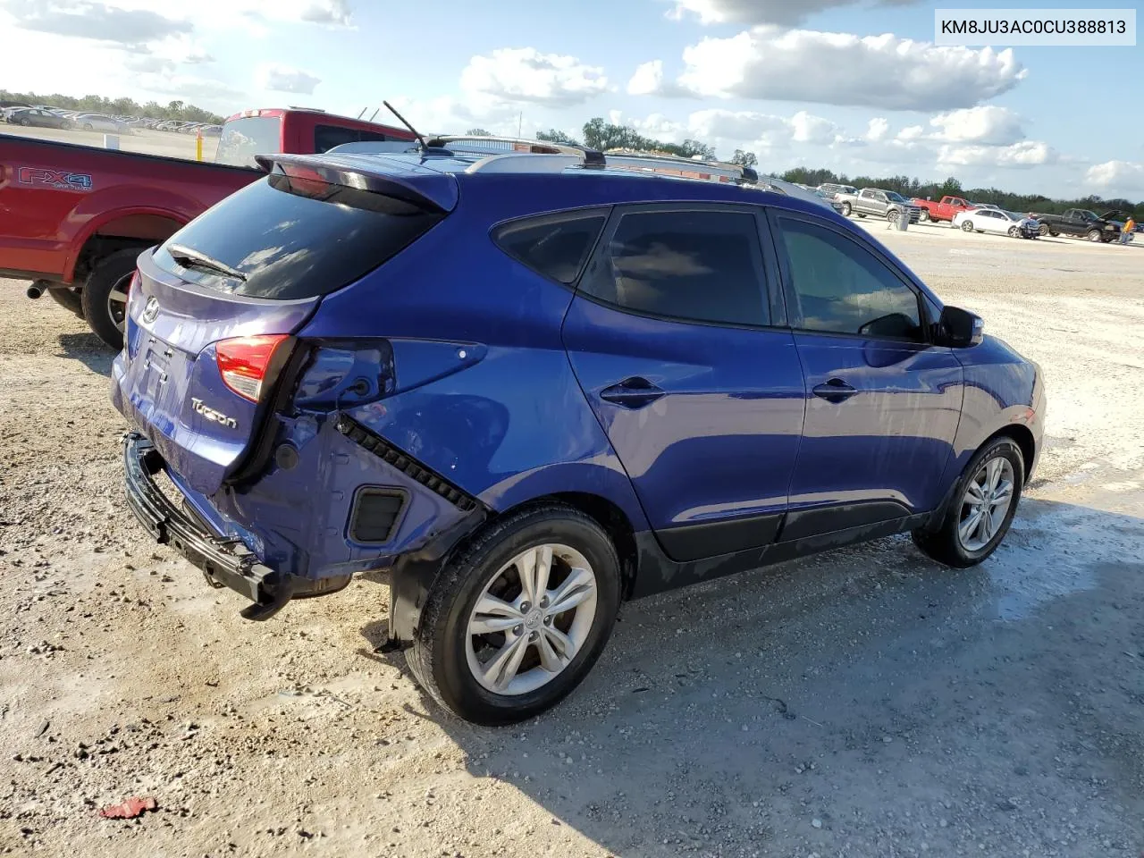 2012 Hyundai Tucson Gls VIN: KM8JU3AC0CU388813 Lot: 80419434