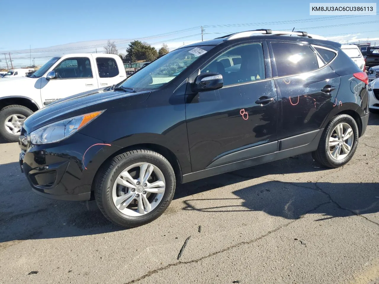 2012 Hyundai Tucson Gls VIN: KM8JU3AC6CU386113 Lot: 80479744