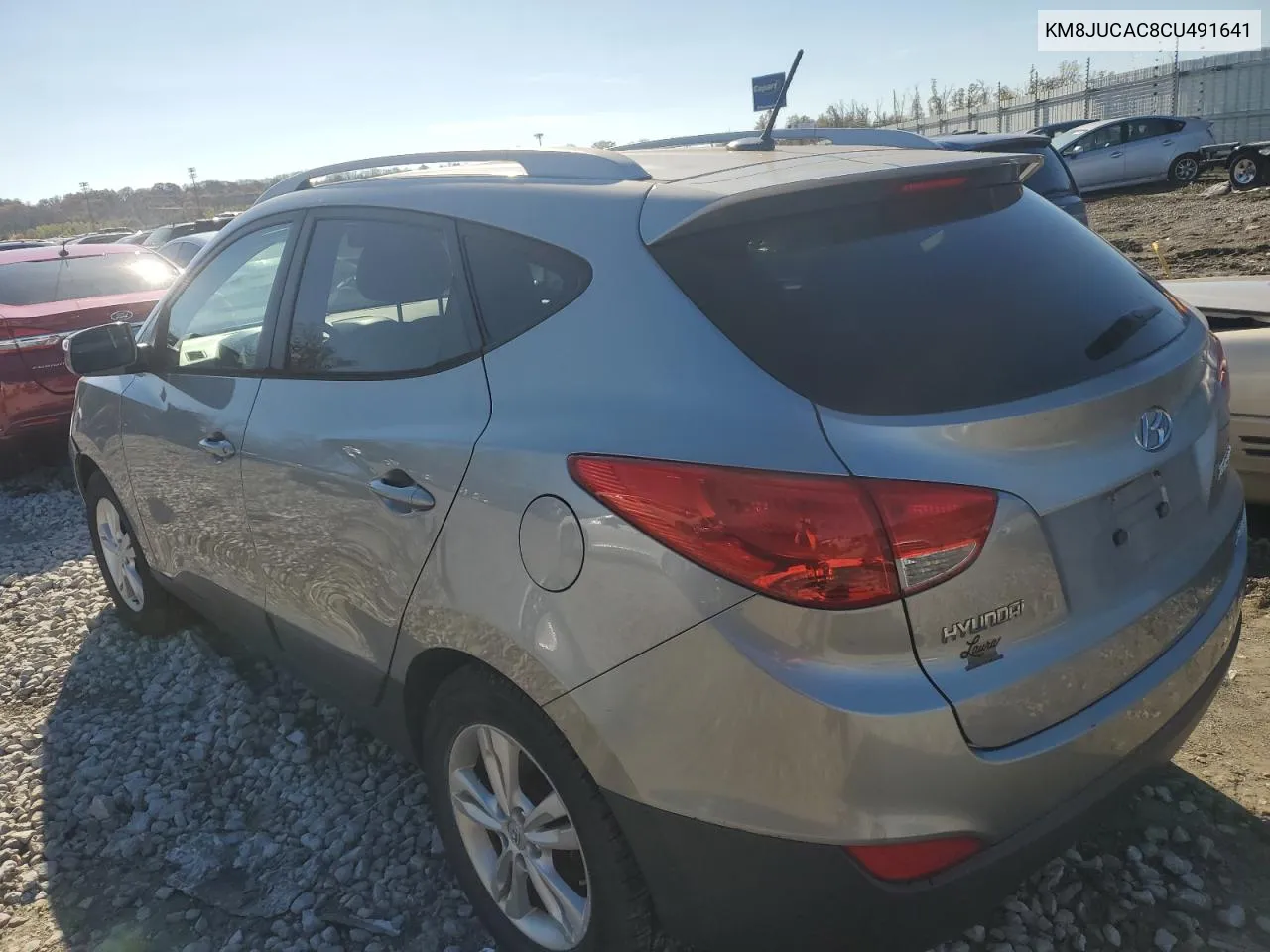 2012 Hyundai Tucson Gls VIN: KM8JUCAC8CU491641 Lot: 80548894