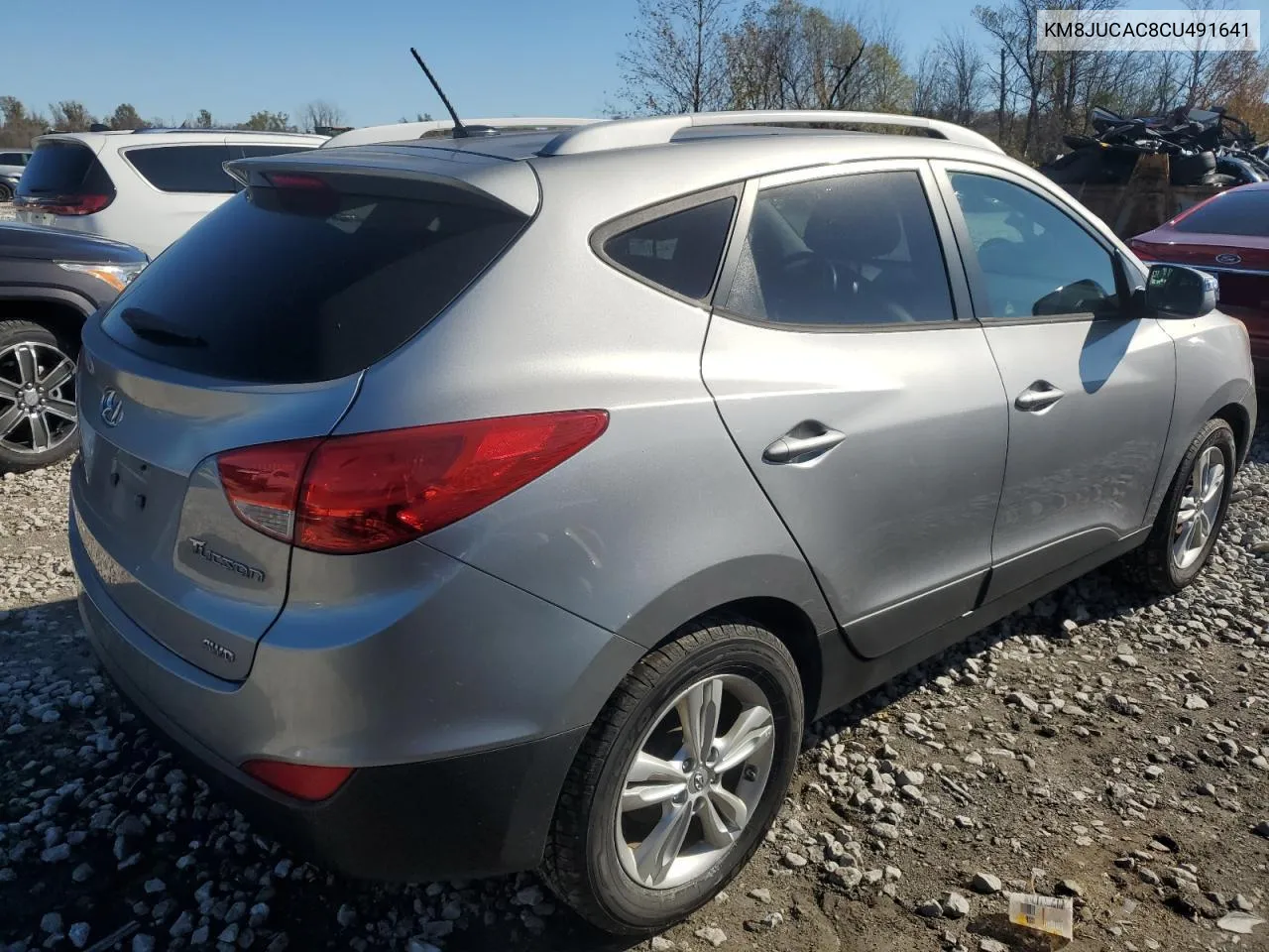 2012 Hyundai Tucson Gls VIN: KM8JUCAC8CU491641 Lot: 80548894