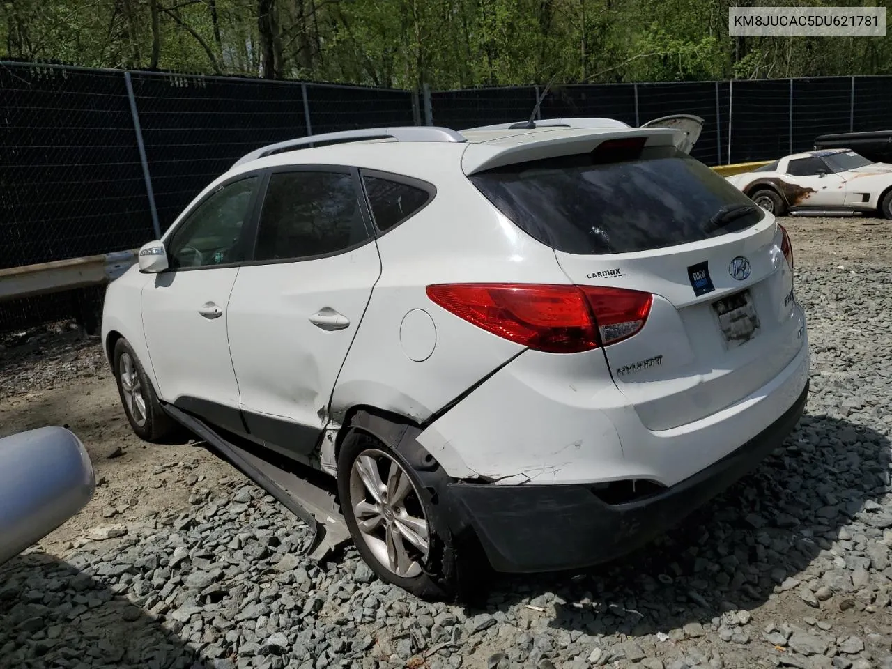 2013 Hyundai Tucson Gls VIN: KM8JUCAC5DU621781 Lot: 51216304