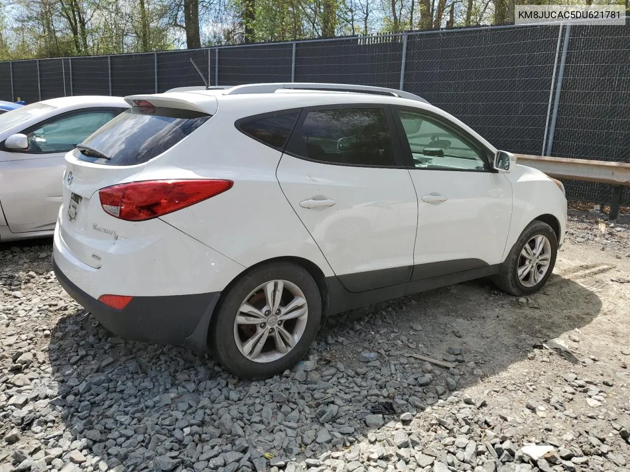 2013 Hyundai Tucson Gls VIN: KM8JUCAC5DU621781 Lot: 51216304