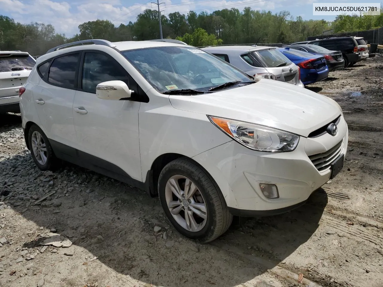 2013 Hyundai Tucson Gls VIN: KM8JUCAC5DU621781 Lot: 51216304