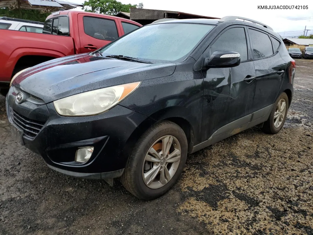 2013 Hyundai Tucson Gls VIN: KM8JU3AC0DU742105 Lot: 51298974